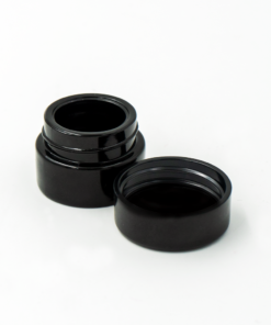 Bote 5ml circular negro
