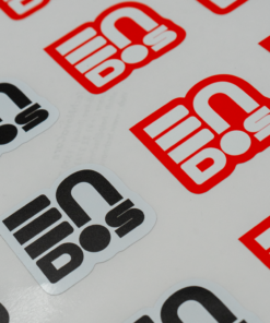 Stickers en vinilo transparente con tinta uv