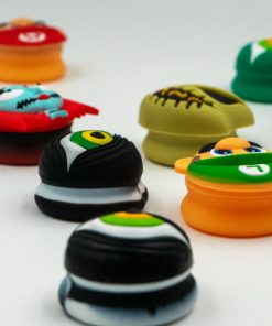 Bote de silicona con formas